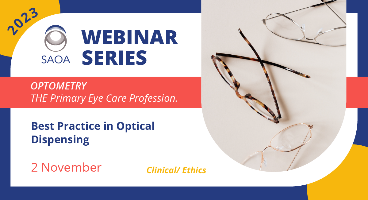 SAOA inar Series Best Practice in Optical Dispensing EyeSite